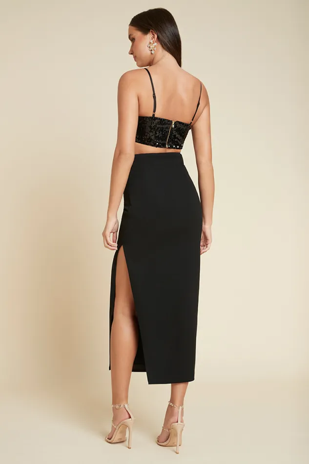 Runaway The Label Crops Shop LOLA CROP TOP 8211 BLACK Runaway The Label Crops Shop LOLA CROP TOP 8211 BLACK