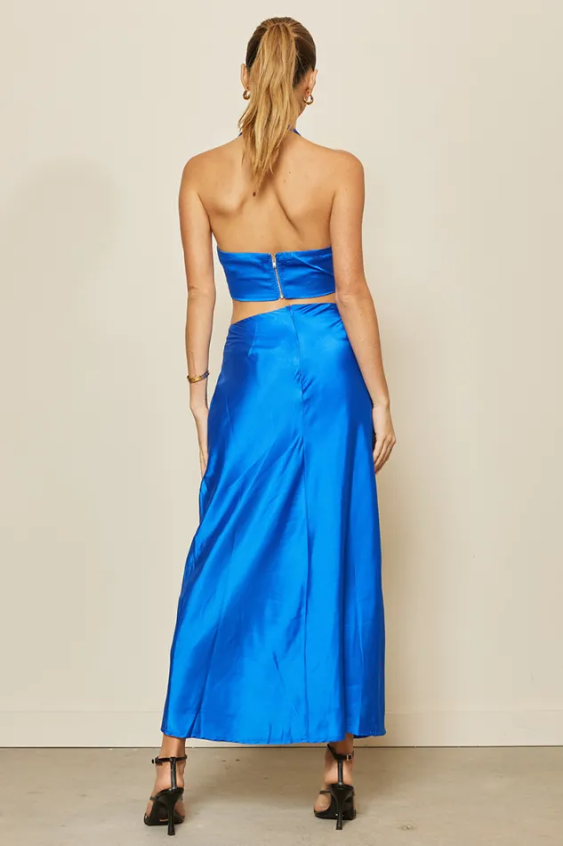 Runaway The Label Crops Shop Remi Top 8211 Royal Runaway The Label Crops Shop Remi Top 8211 Royal
