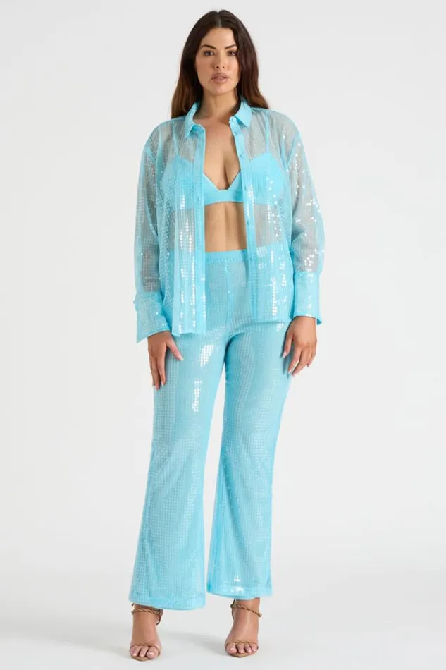 Runaway The Label Crops Shop THE BRA TOP 8211 AQUA Runaway The Label Crops Shop THE BRA TOP 8211 AQUA