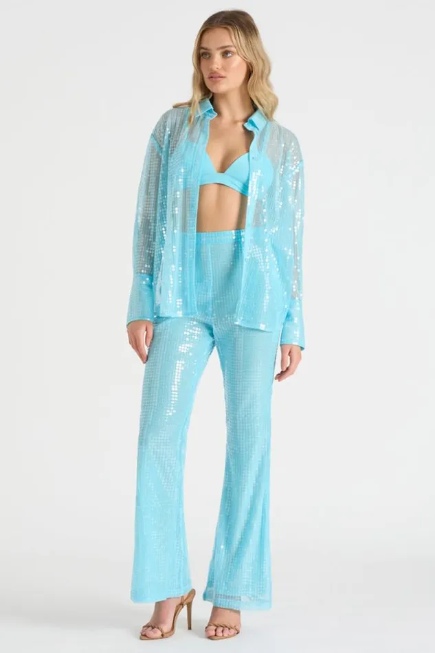 Runaway The Label Crops Shop THE BRA TOP 8211 AQUA Runaway The Label Crops Shop THE BRA TOP 8211 AQUA