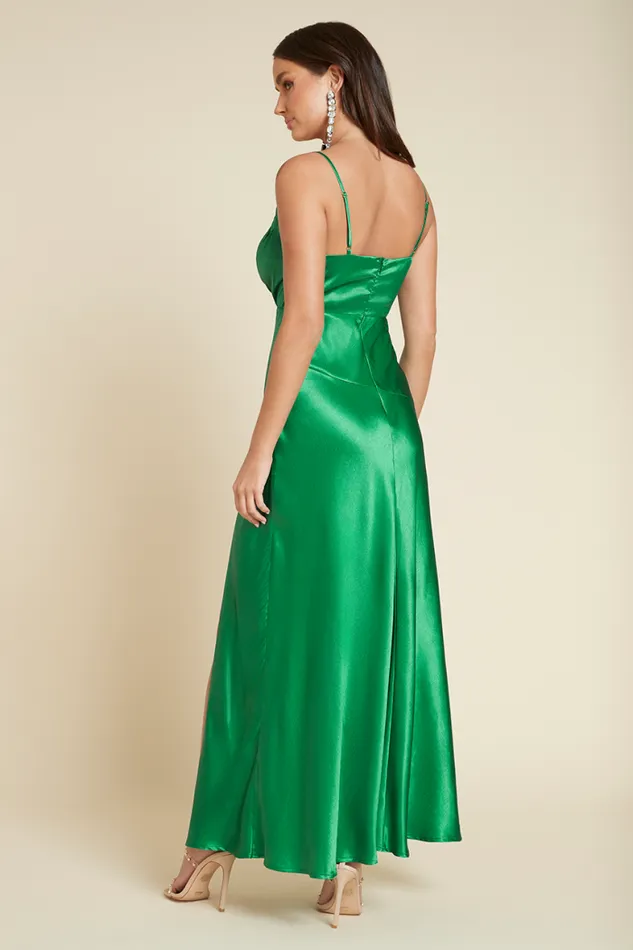 Runaway The Label Maxi Shop LEAH MAXI DRESS 8211 EMERALD