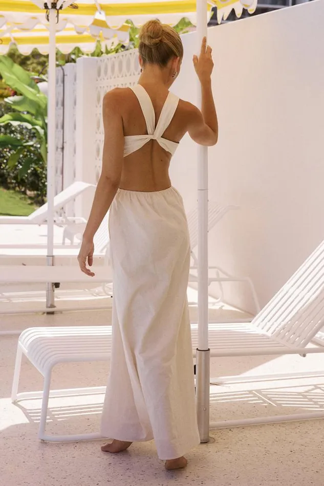 Runaway The Label Maxi Shop MURILO MAXI DRESS 8211 SAND