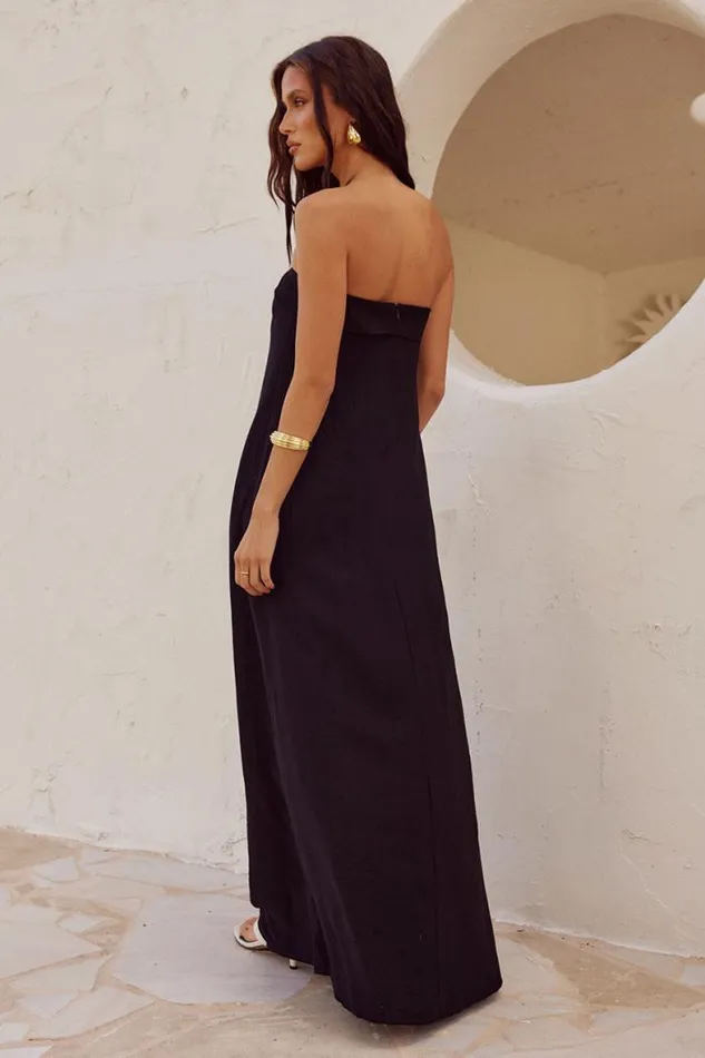 Runaway The Label Maxi Shop SAPHIRA MAXI DRESS 8211 BLACK