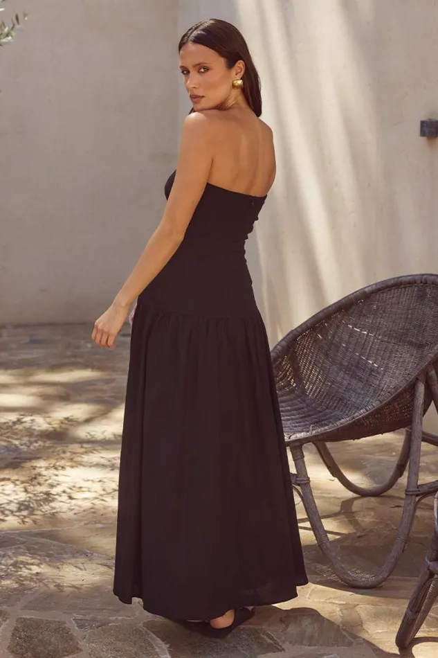 Runaway The Label Midi Shop DANICA MIDI DRESS 8211 BLACK