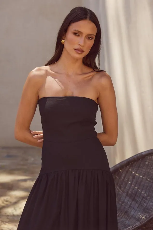 Runaway The Label Midi Shop DANICA MIDI DRESS 8211 BLACK