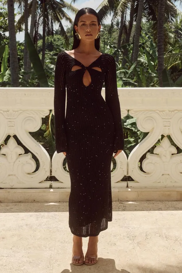 Runaway The Label Midi Shop IRINA MIDI DRESS 8211 BLACK