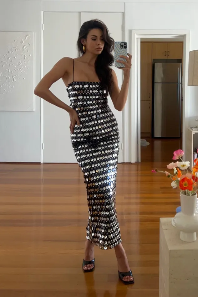 Runaway The Label Midi Shop LACANZA MIDI DRESS 8211 BLACK