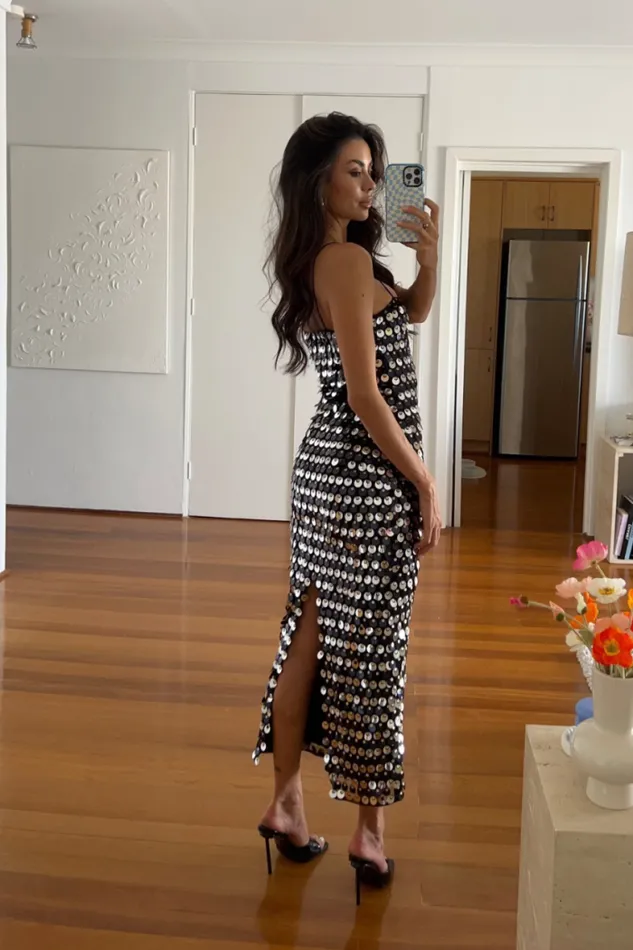 Runaway The Label Midi Shop LACANZA MIDI DRESS 8211 BLACK
