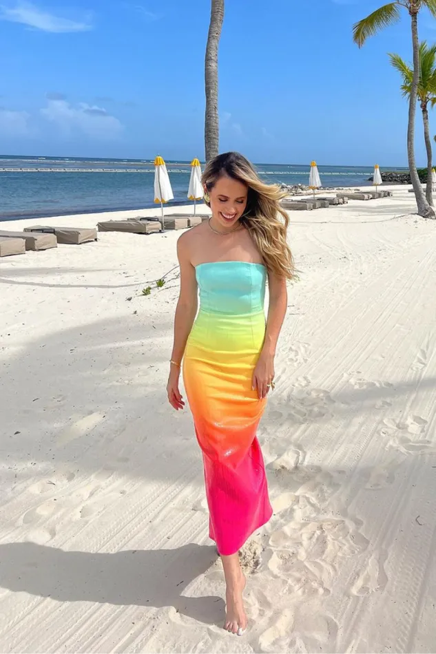 Runaway The Label Midi Shop MALIBU MIDI DRESS 8211 MULTI