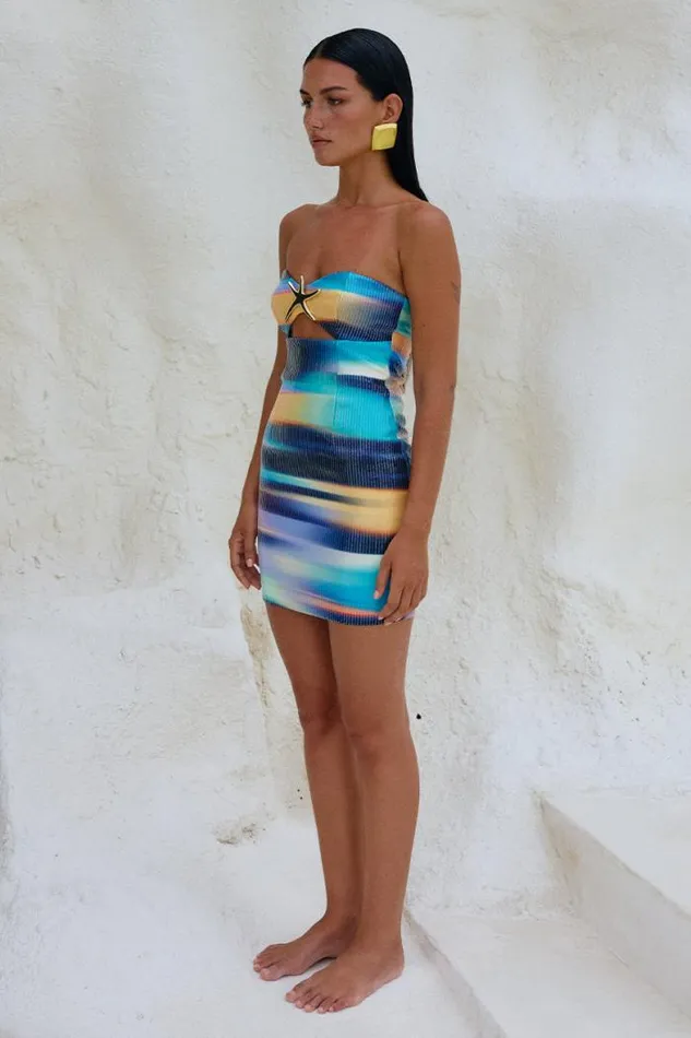 Runaway The Label Mini Shop STELLAR MINI DRESS 8211 AINSLEY PRINT