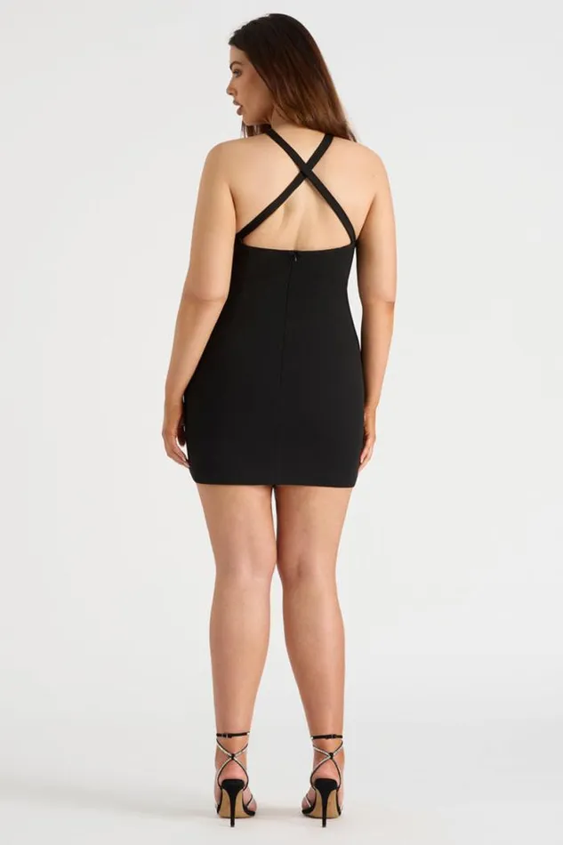 Runaway The Label Mini Shop THE FLOWER MINI DRESS 8211 BLACK Runaway The Label Mini Shop THE FLOWER MINI DRESS 8211 BLACK