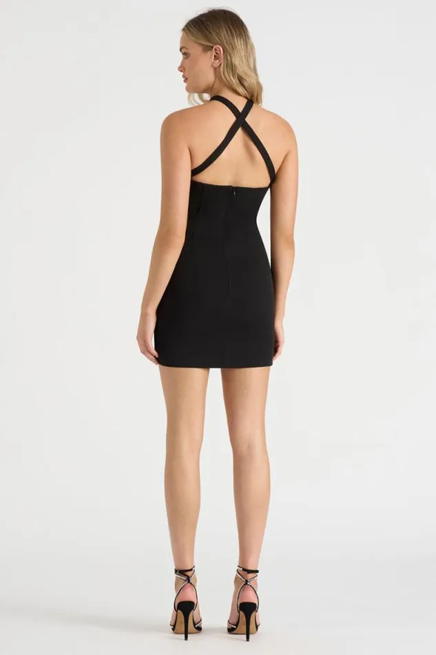 Runaway The Label Mini Shop THE FLOWER MINI DRESS 8211 BLACK Runaway The Label Mini Shop THE FLOWER MINI DRESS 8211 BLACK