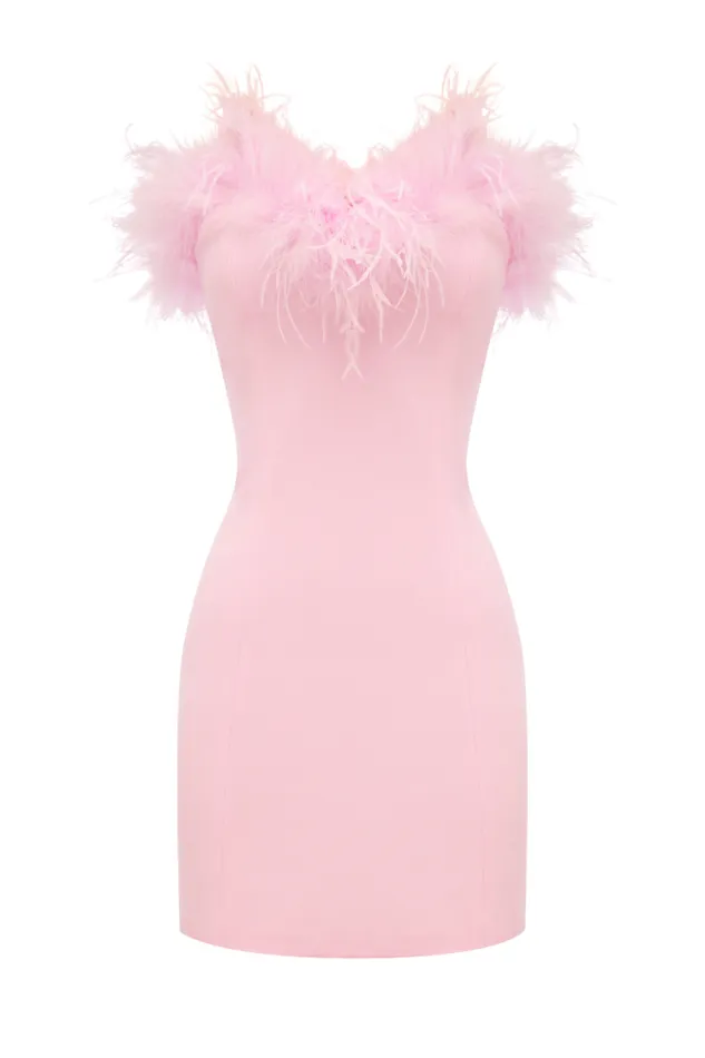 Runaway The Label Mini Shop VALENTINA MINI DRESS 8211 MUSK