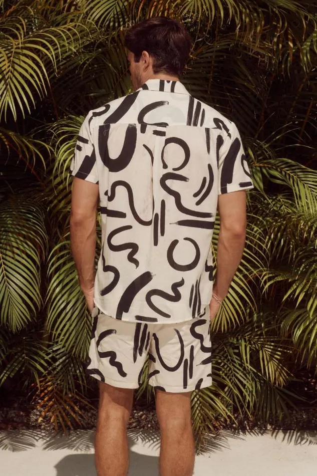 Runaway The Label Sets Menswear YORK SHORTS SAND Runaway The Label Sets Menswear YORK SHORTS SAND