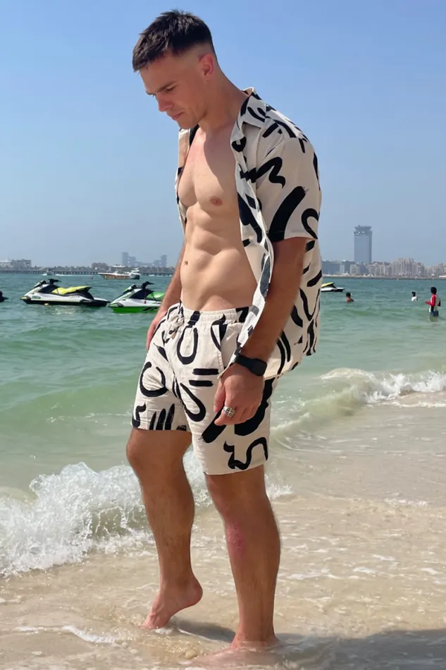 Runaway The Label Sets Menswear YORK SHORTS SAND Runaway The Label Sets Menswear YORK SHORTS SAND