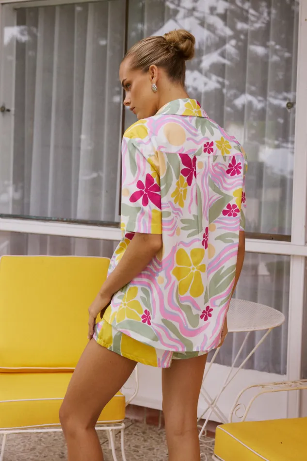 Runaway The Label Shirts and Blouses Shop AVELINE SHIRT 8211 AVELINE PRINT