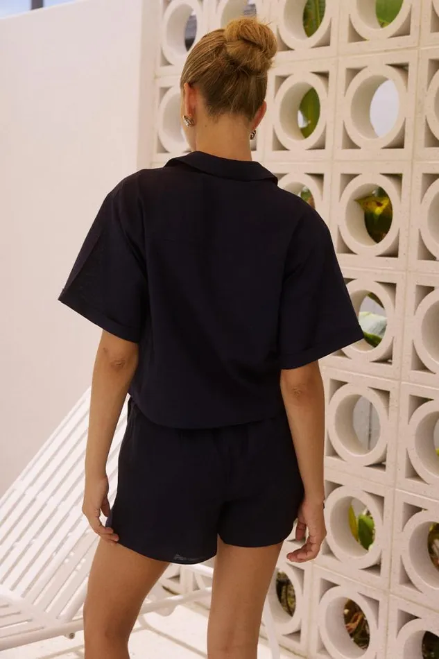 Runaway The Label Shirts and Blouses Shop BRIONNI SHIRT 8211 BLACK