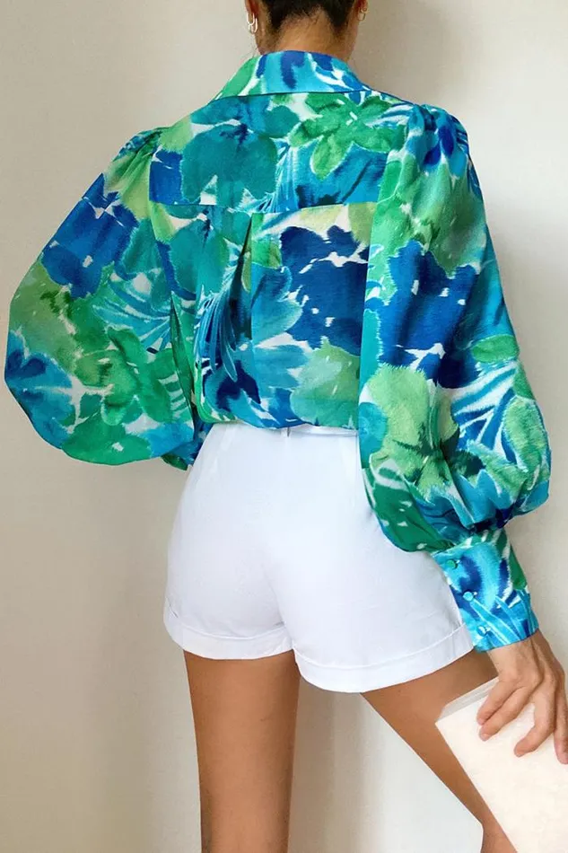 Runaway The Label Shirts and Blouses Shop FLEETWOOD BLOUSE 8211 STELANI BLUE