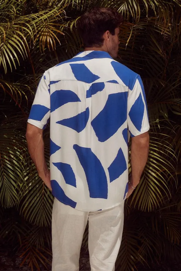 Runaway The Label Shirts Menswear LAZURE SHIRT 8211 BLUE STONE Runaway The Label Shirts Menswear LAZURE SHIRT 8211 BLUE STONE