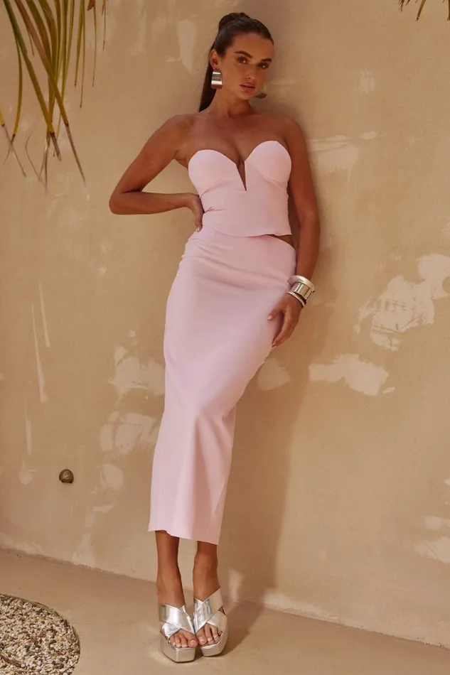Runaway The Label Skirts Shop ELLERY MIDI SKIRT 8211 MUSK