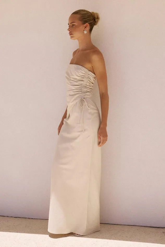 Runaway The Label Skirts Shop MURILO MAXI SKIRT 8211 SAND