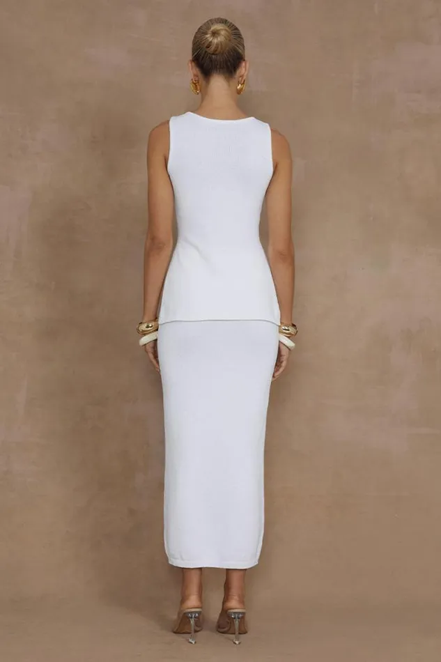 Runaway The Label Summer Sets Shop NADINA TOP 8211 WHITE