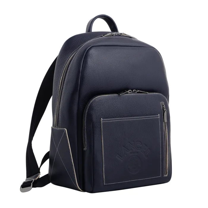 S Backpack Midnight Blue Men Lancel Backpacks S Backpack Midnight Blue Men Lancel Backpacks