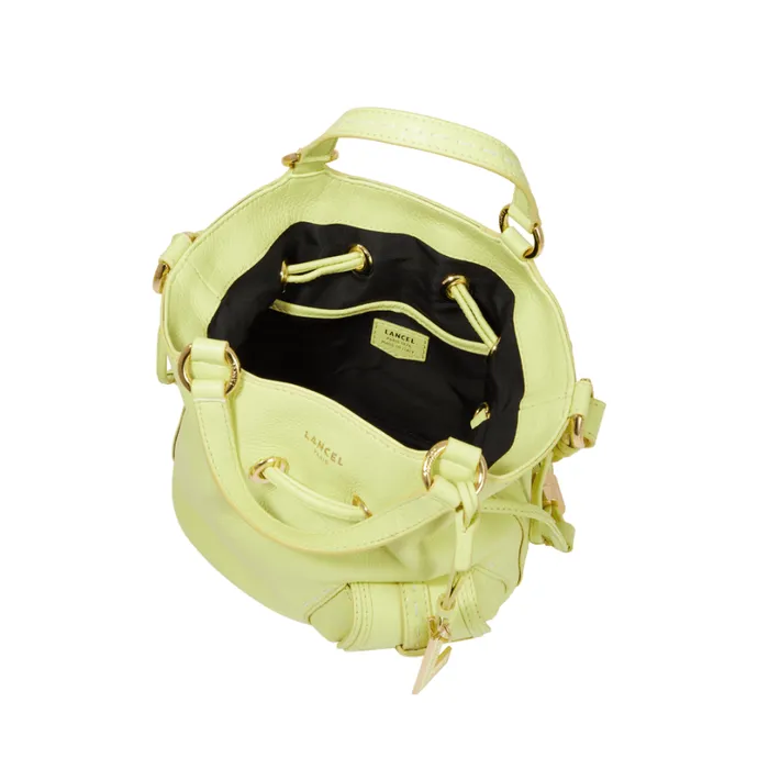 S Bucket Bag Lime Women Lancel Hand Bags S Bucket Bag Lime Women Lancel Hand Bags