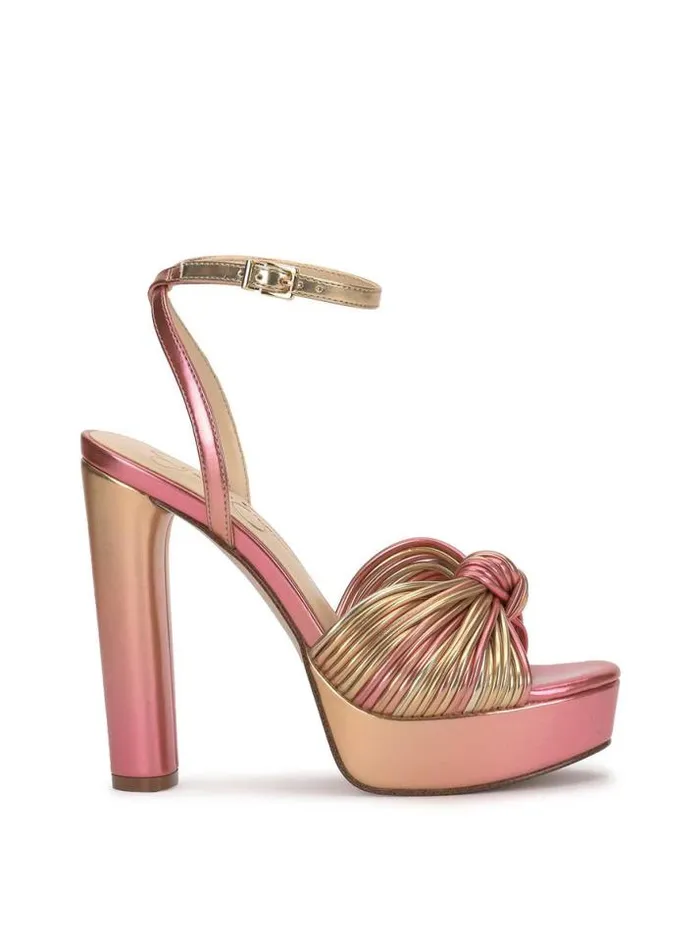 Sandals Shoes Jessica Simpson Immie Platform Sandal In Gold and Pink Ombre