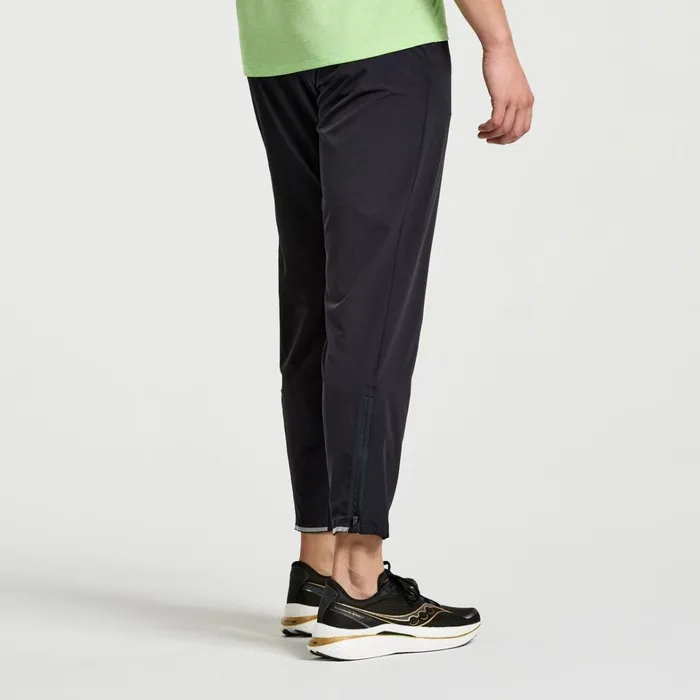 Saucony Bottoms Men Boston Woven Pant Black
