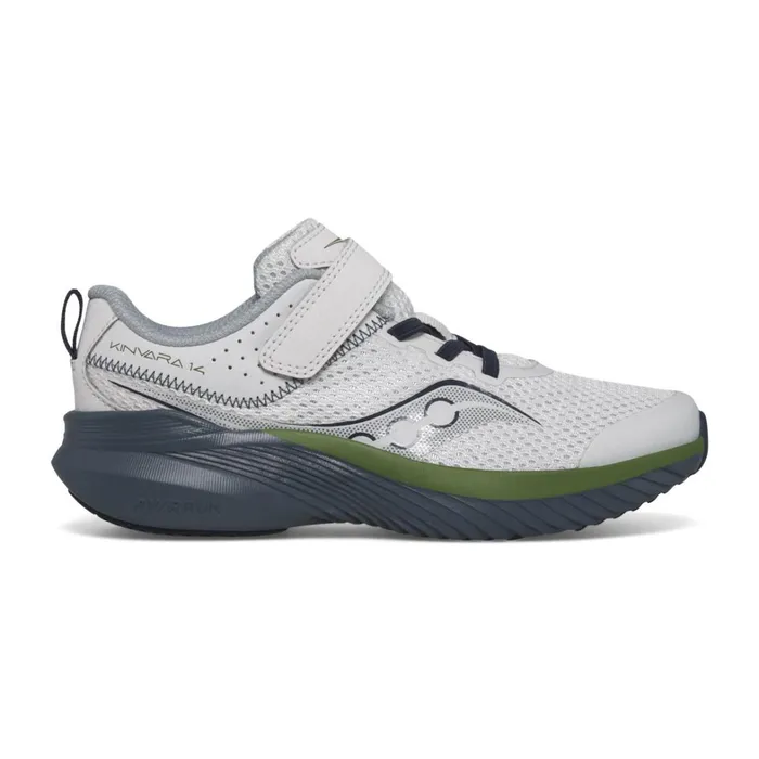 Saucony Kids Kinvara 14 AC Sneaker Greybluegreen