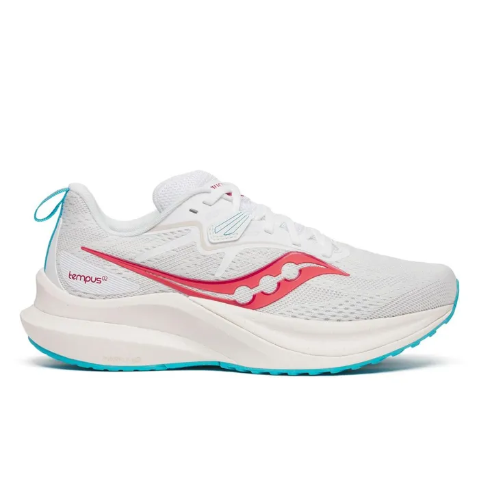 Saucony Running Women Tempus 2 Whitecayenne