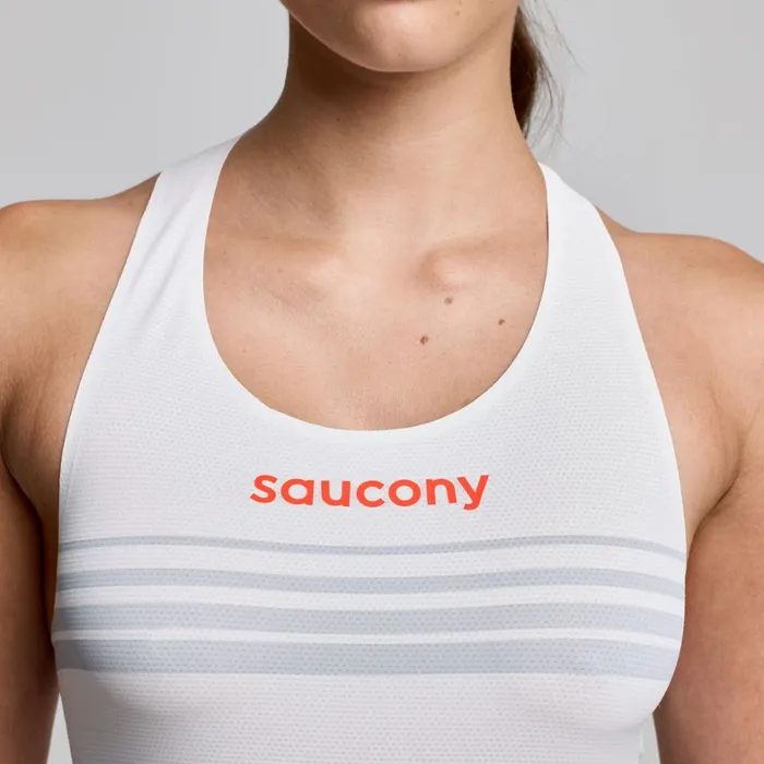 Saucony Tops Women Endorphin Singlet Cloud