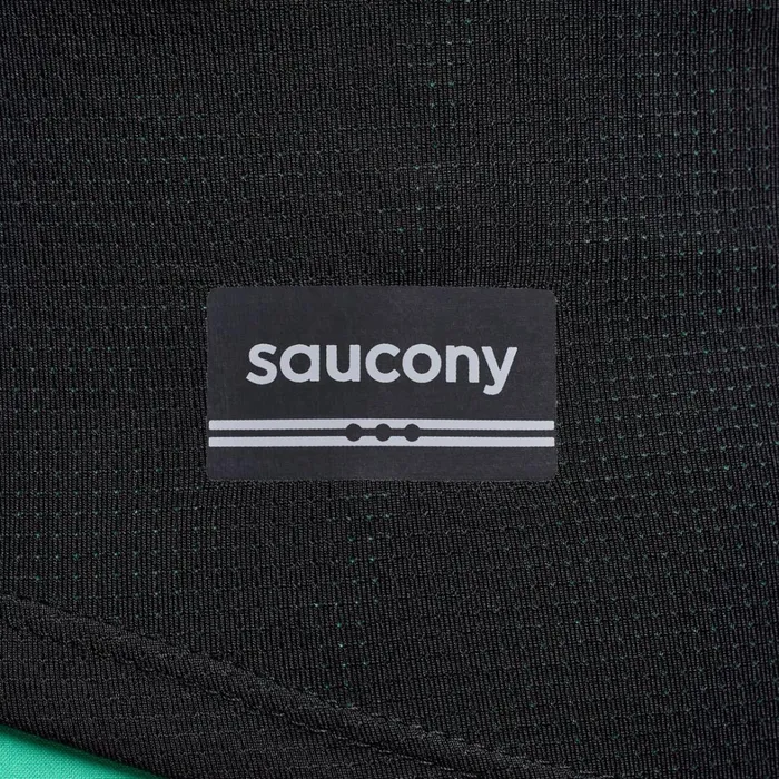 Saucony Tops Women Stopwatch Singlet Black