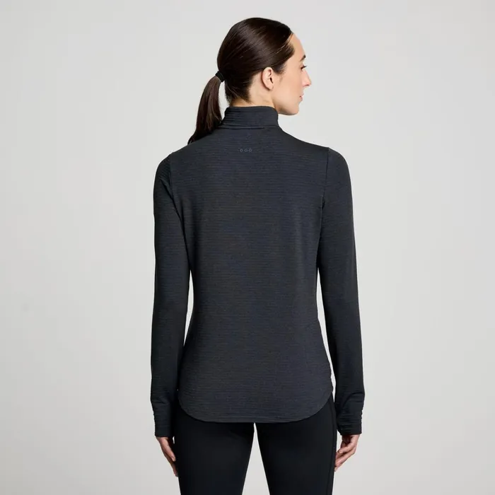Saucony Tops Women Triumph 3d 12 Zip Black Heather