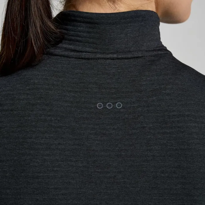 Saucony Tops Women Triumph 3d 12 Zip Black Heather