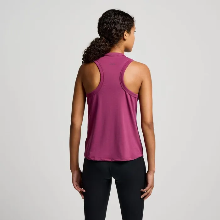 Saucony Tops Women Triumph Tank Plum