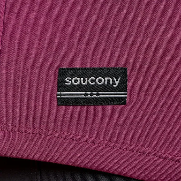 Saucony Tops Women Triumph Tank Plum