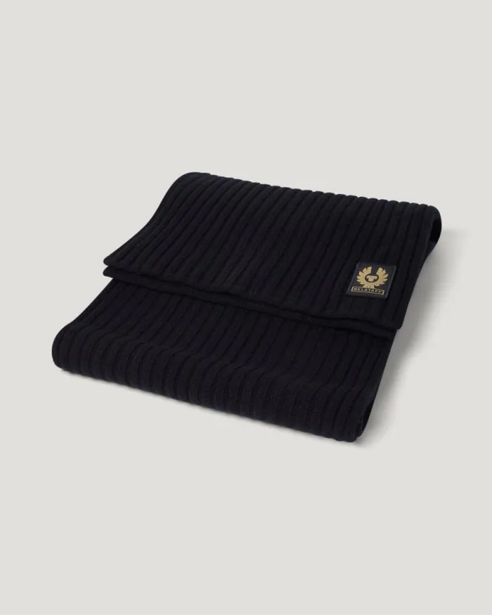 Scarves MenWomen Belstaff Watch Scarf Black