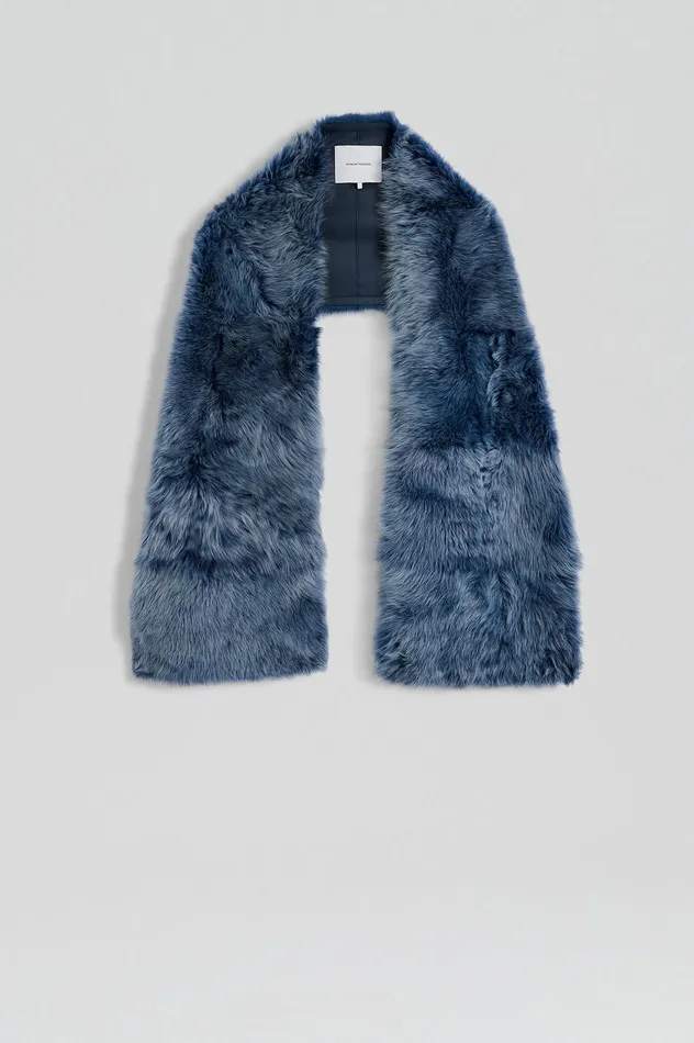Scarves TOSCANA SCARF DENIM 8211 Scanlan Theodore Women Scarves TOSCANA SCARF DENIM 8211 Scanlan Theodore Women