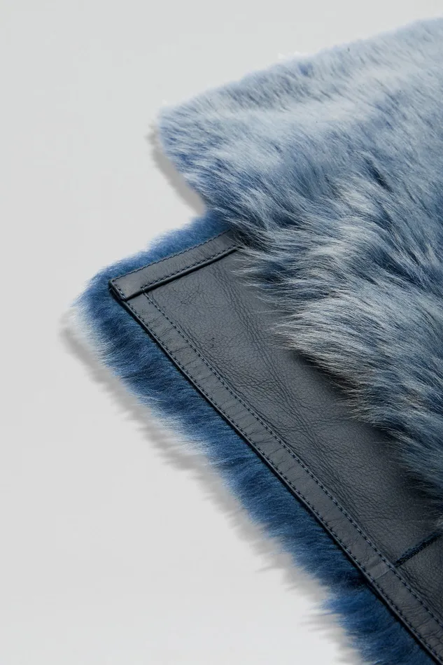 Scarves TOSCANA SCARF DENIM 8211 Scanlan Theodore Women Scarves TOSCANA SCARF DENIM 8211 Scanlan Theodore Women