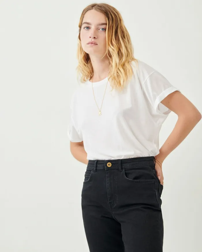 Sessn Womens Denim Momon o Pure Black Near Me