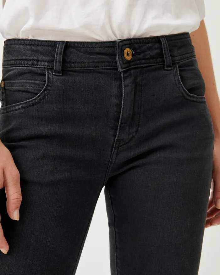 Sessn Womens Denim Stoneford o Black Black Gift for Friend