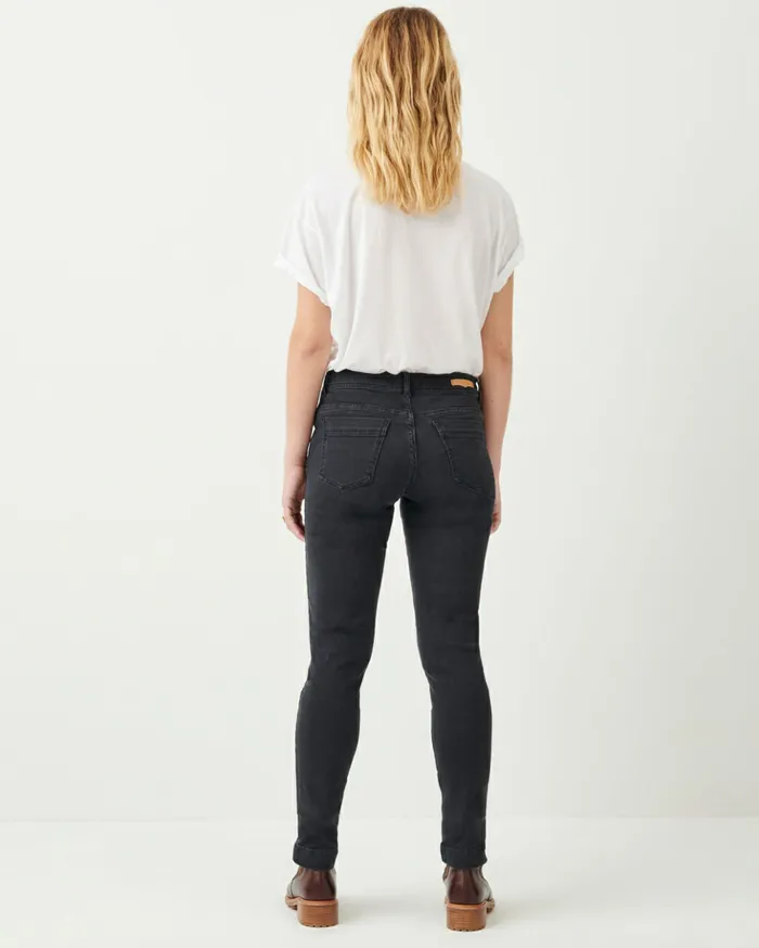 Sessn Womens Denim Stoneford o Black Black Gift for Friend
