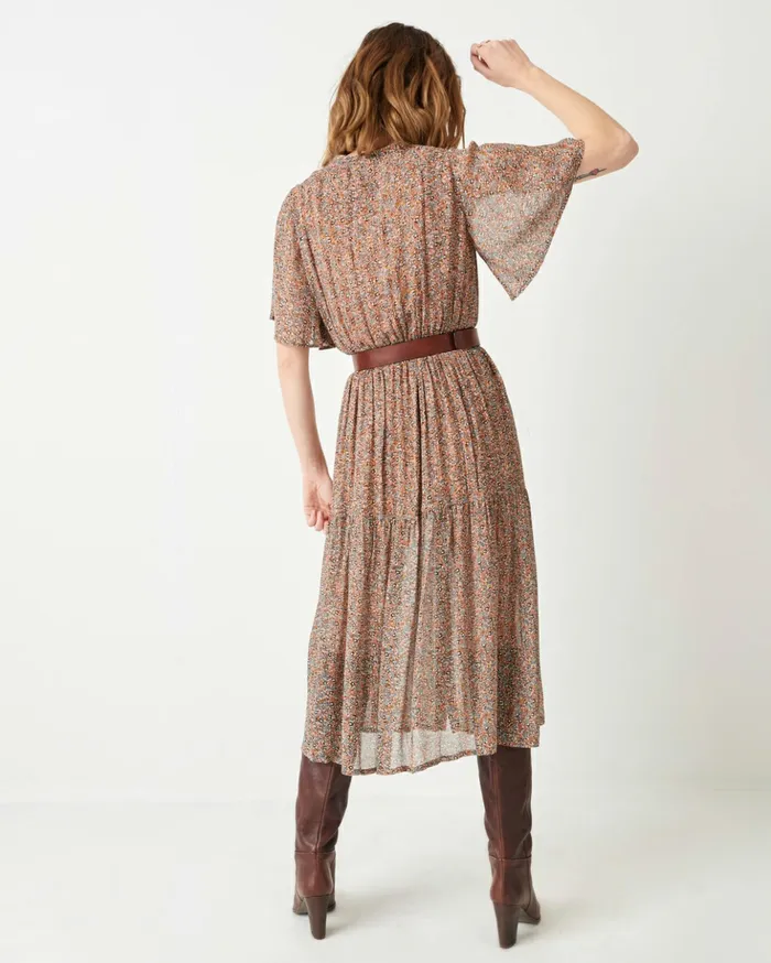 Sessn Womens Dresses Denise Rosewood Gardians