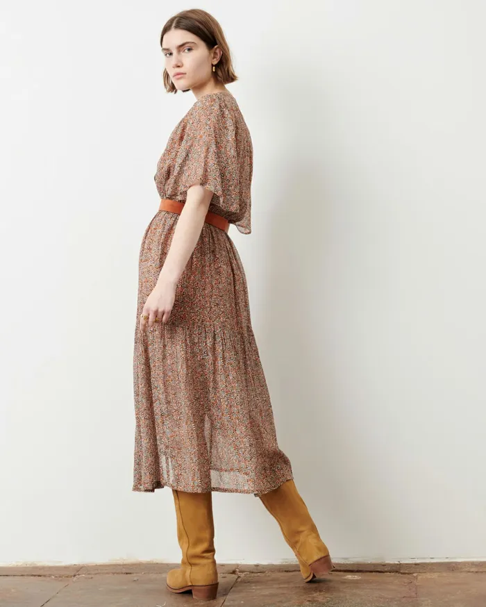 Sessn Womens Dresses Denise Rosewood Gardians