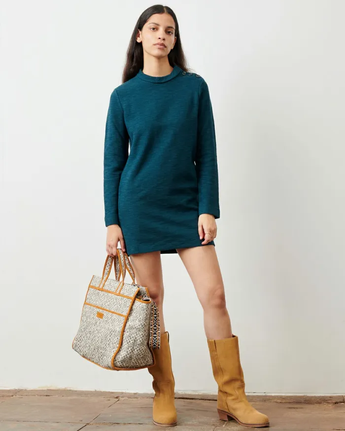 Sessn Womens Dresses Oakland Indian Teal
