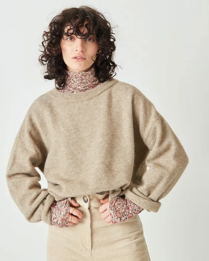 Sessn Womens Jumpers Liseto Alpaga