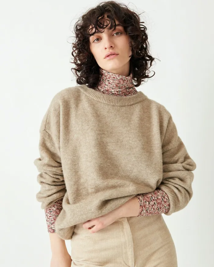 Sessn Womens Jumpers Liseto Alpaga