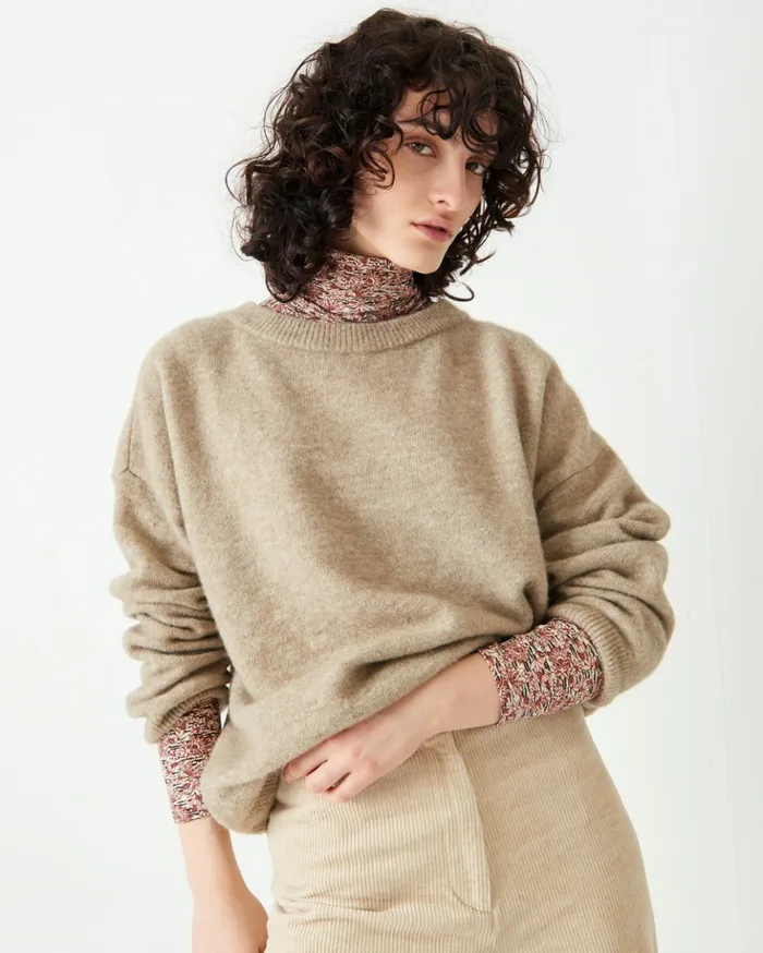 Sessn Womens Jumpers Liseto Alpaga
